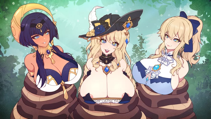 All coiled up (@HypnoRoxa) by MxSummer