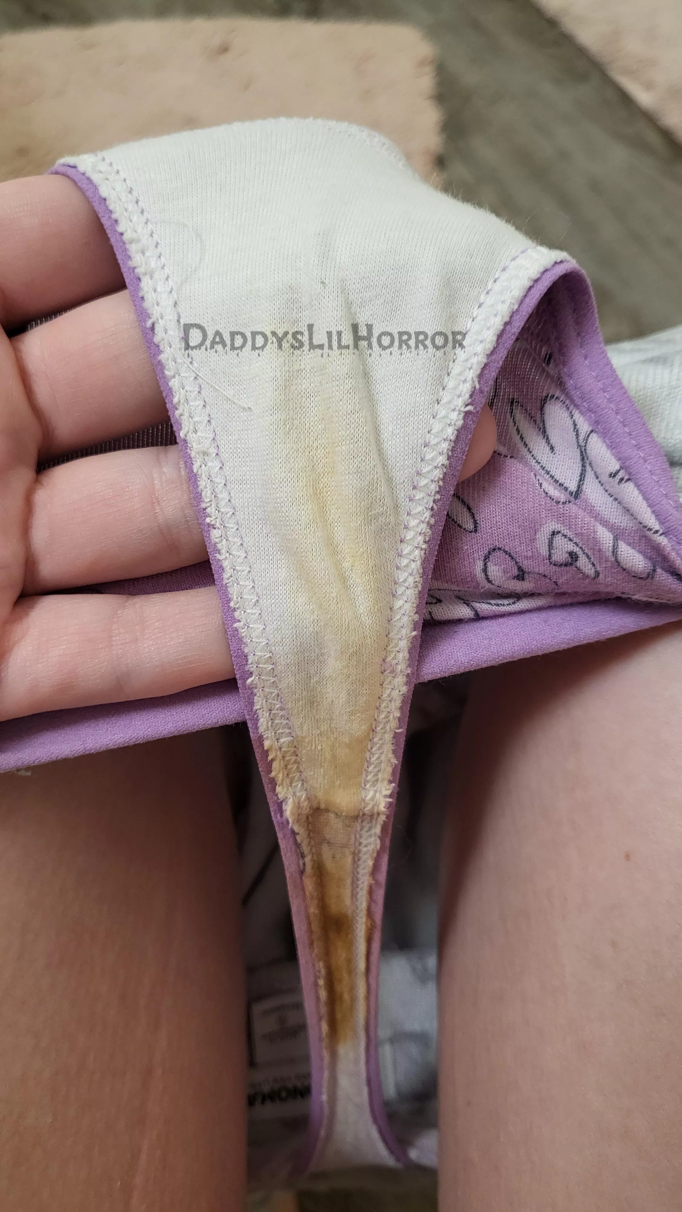 Are You Into Panties With Skids? posted by DaddysLilHorror