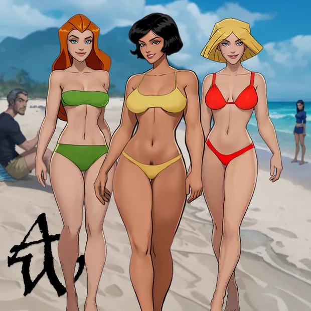 [Artwork] by (Abel_Waters) Totally soaking up the sun. posted by Abel_Waters