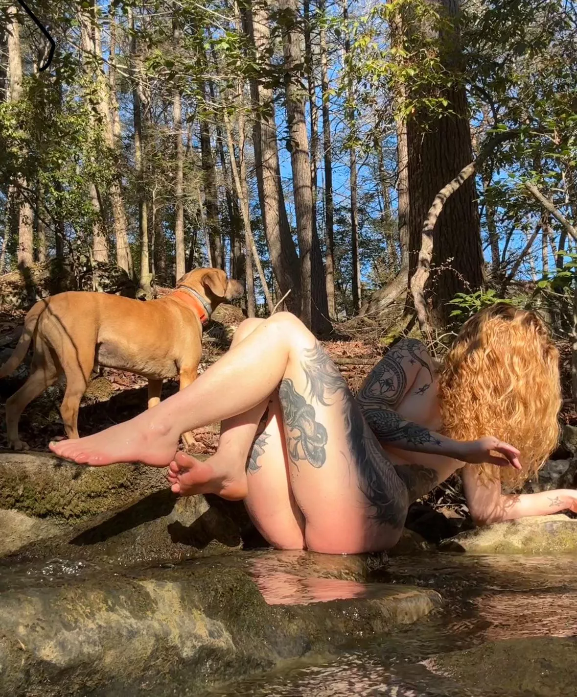 Becoming part of the water 💧 posted by JuniperPeach6