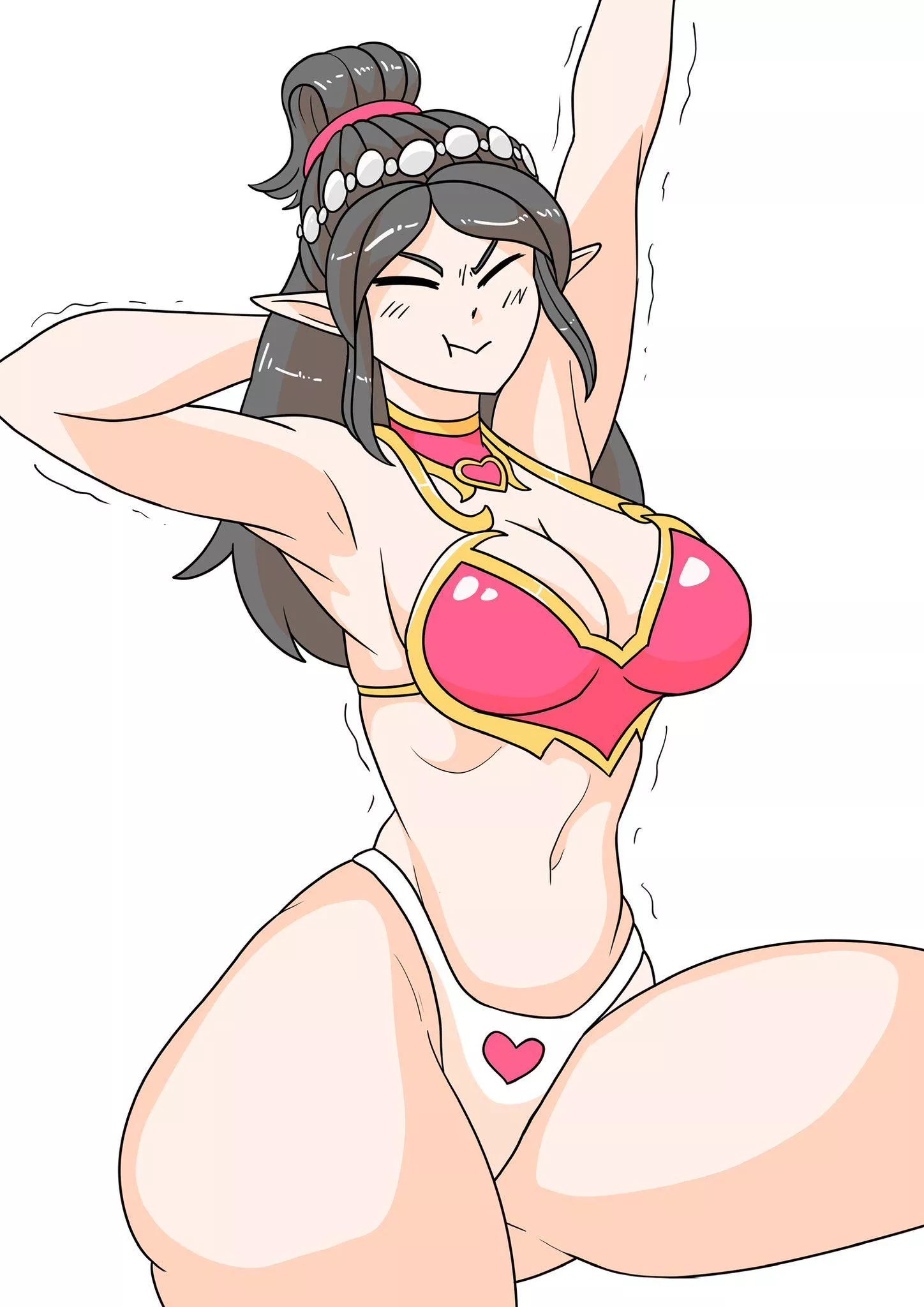 Carnival Ying stretch (Stepyon) posted by gifsundgirls