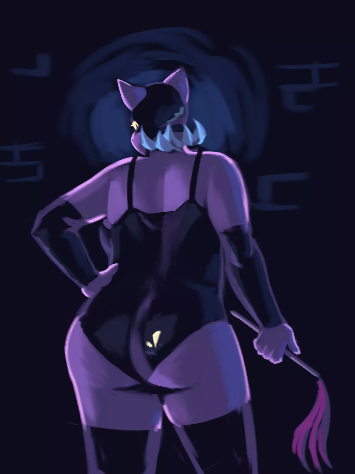 [Catty] Dominatrix posted by Dracozhilla
