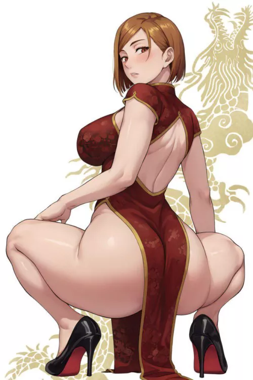 Chinese dress Nobara by xKillua666