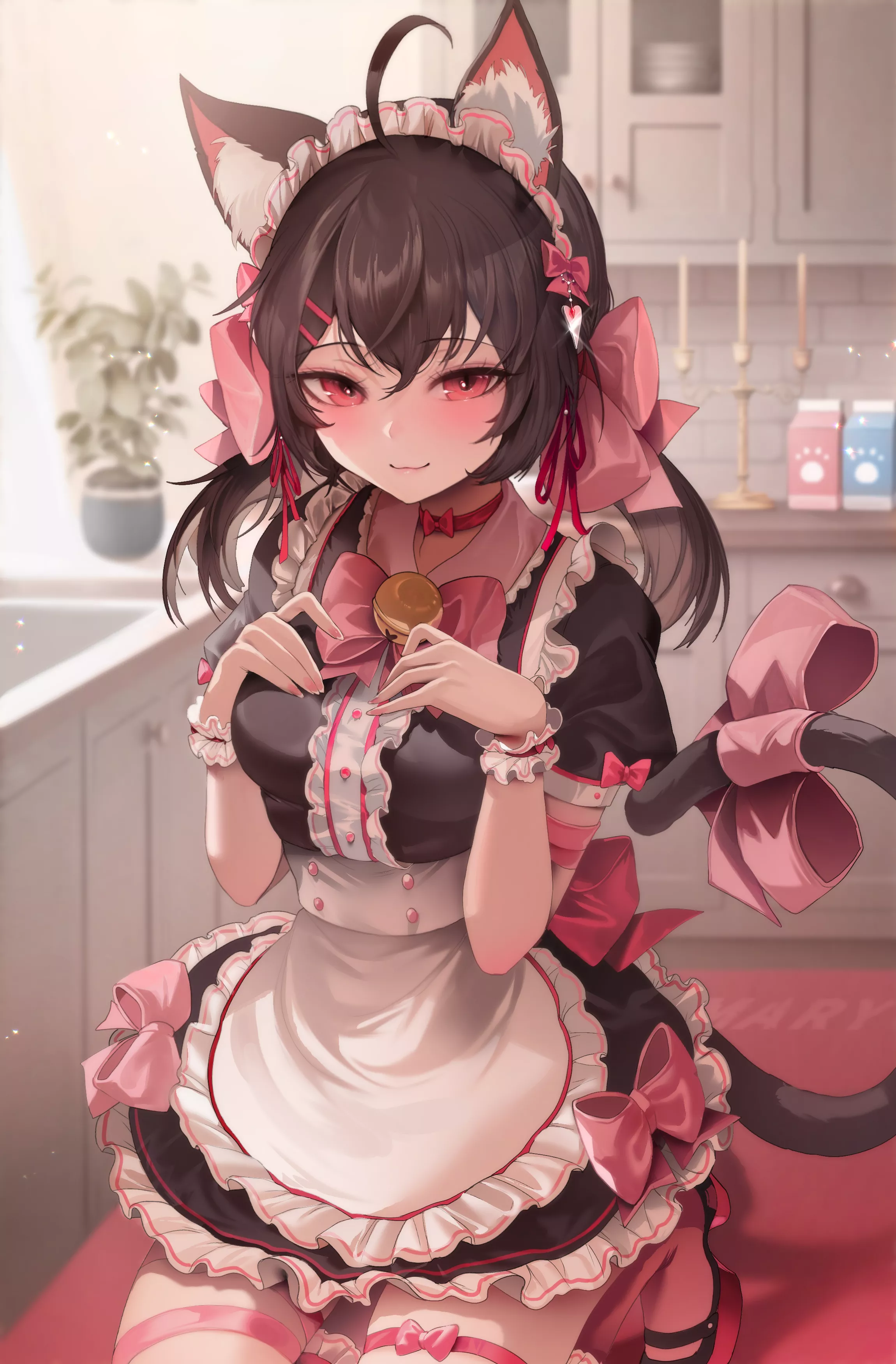 Cute maid kitty (zerocat) posted by FoehammersRvng