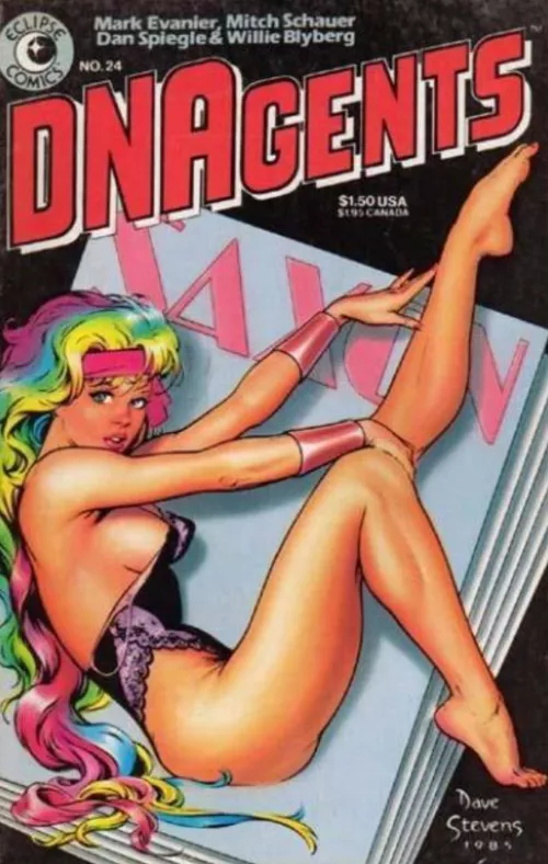 Dave Stevens Is a god of plot (and side boob) [DNAgents #24] by Thayerphotos