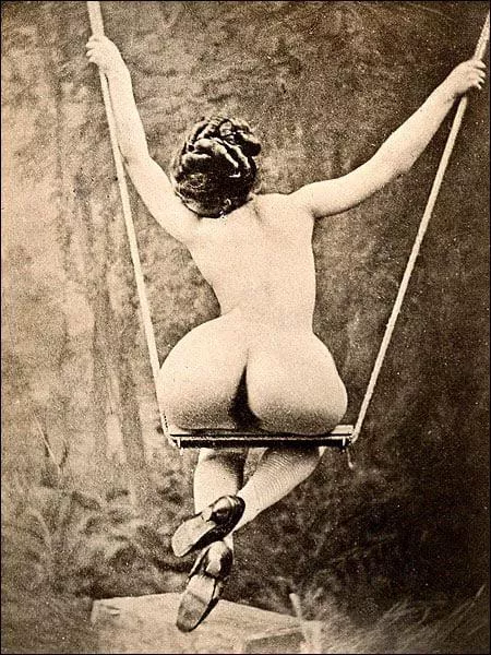 Dear Henny, cousin Fanny has heard about your trapeze artists, and has put her amateur talents upon the swing to the test. I am verily impressed, and she insisted upon joining me returning home this weekend to show you her skills. posted by boondocks456