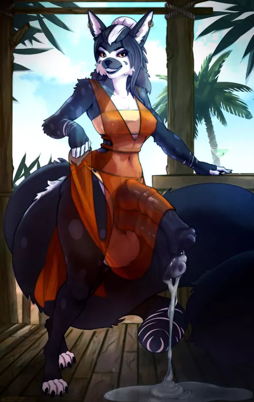 Dripping at the beach (Dr. Welps) [G] by EK_NOX