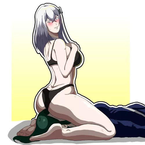 Echidna facesitting Crusch by Abject-Detail-6843