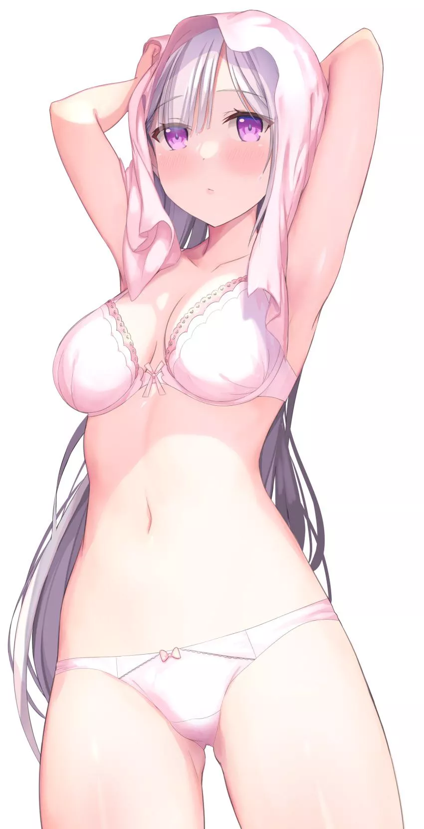 Emilia drying her hair posted by Ordinary_Sector8891