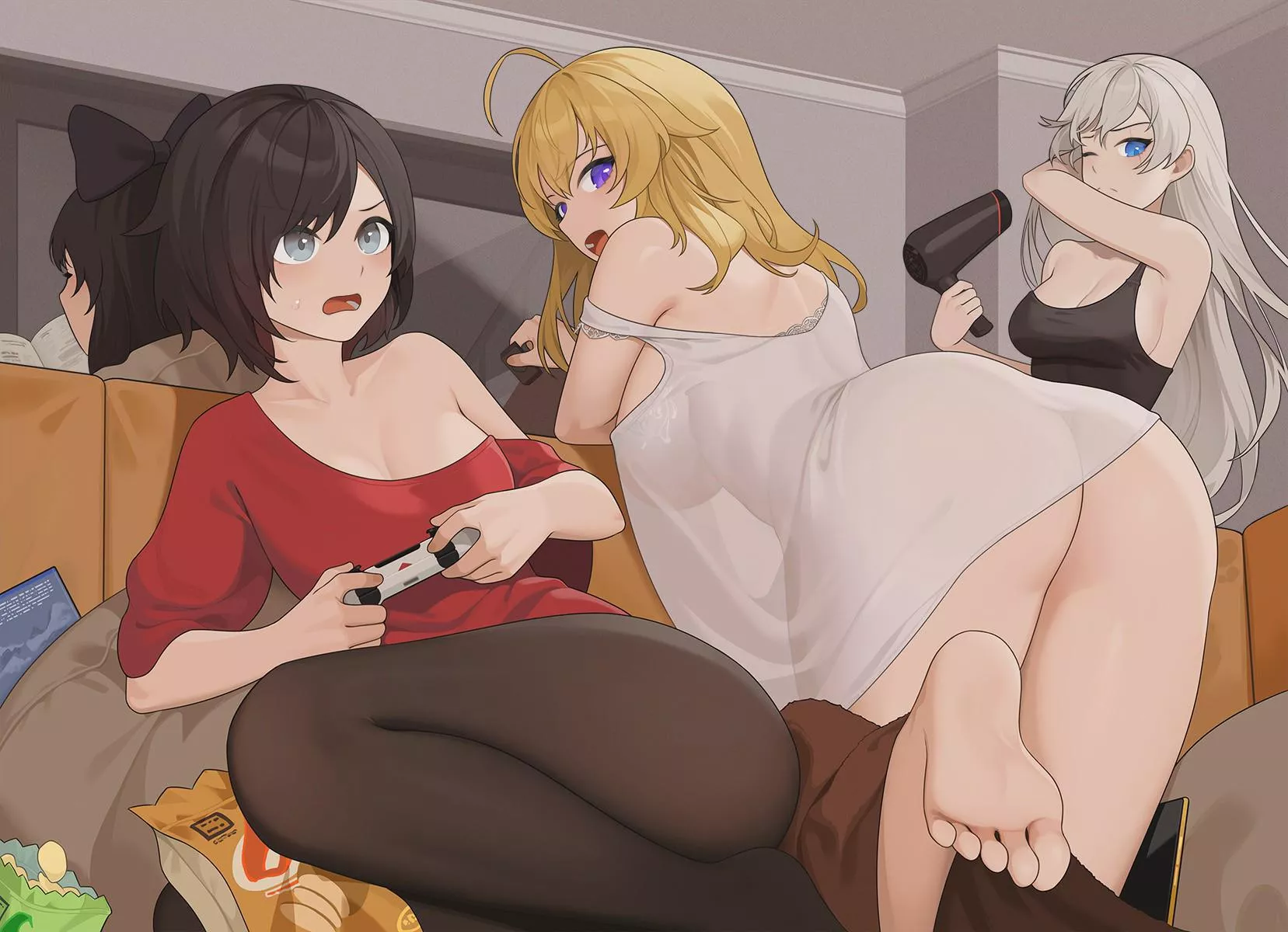Girls' Dormitory Game Night posted by xSaviour_N