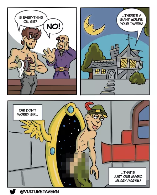 glory portal! (comic strip) by atom511