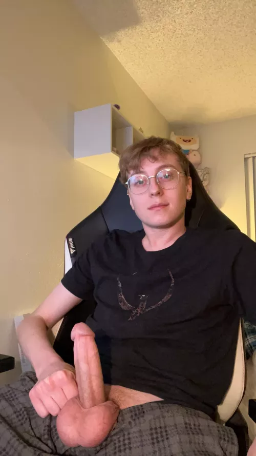 Have you ever wondered what the shy guy was packing? by LuckyMacabre