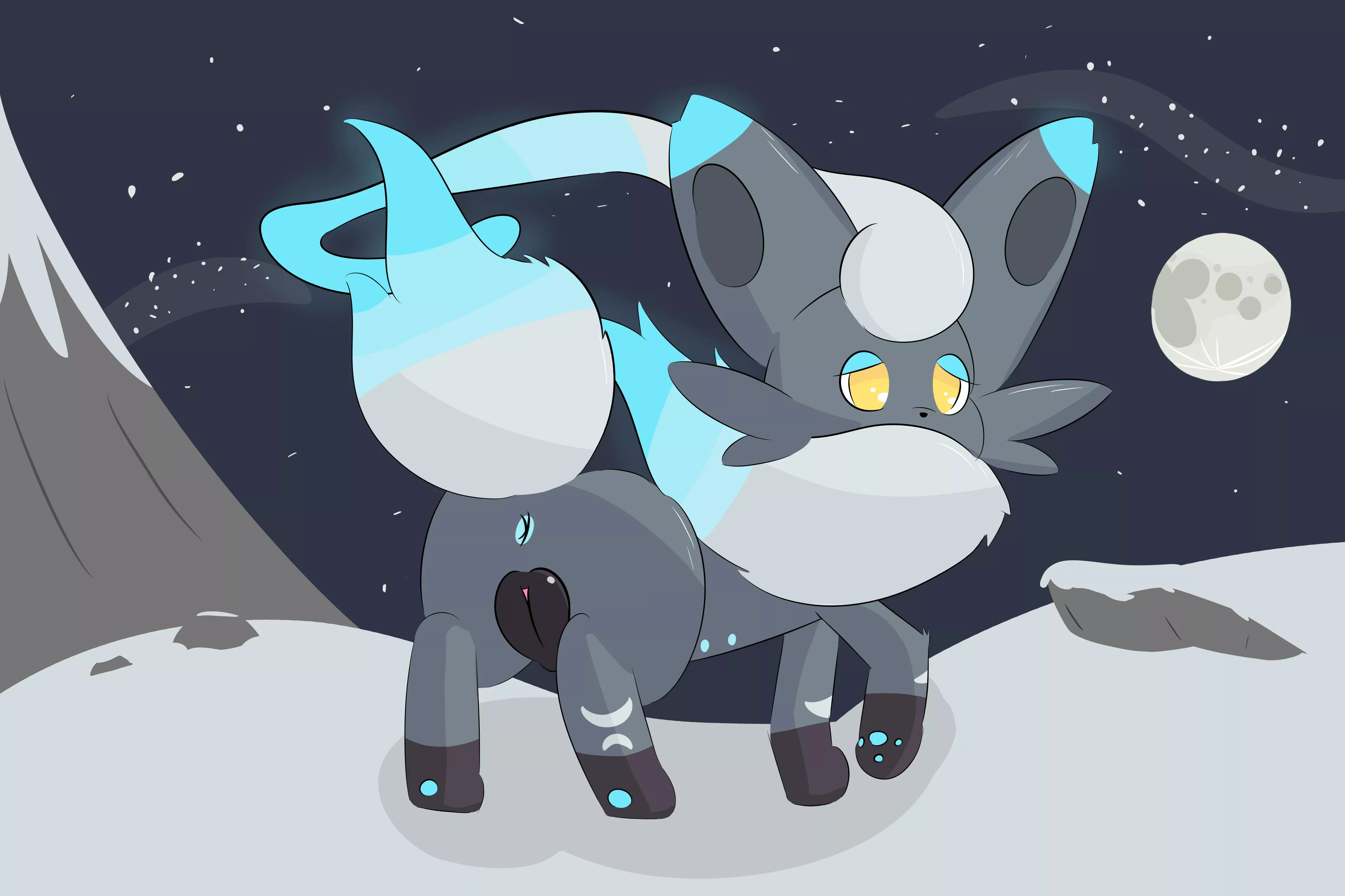 Hisuian Zorua by me (Rory_Arctic_fox) [F] posted by Mew_aka_Trupon