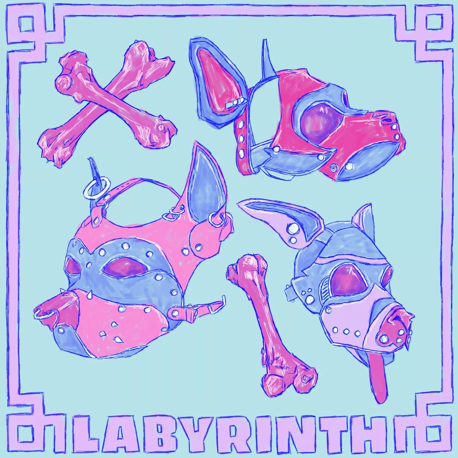 I organised a pet play event and commissioned this artwork: hope you like it! posted by Miss_Domme