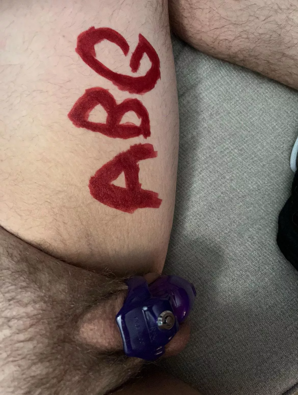 I think it’s important when you get a new piece of property your name goes on it. posted by AusBimboGoddess