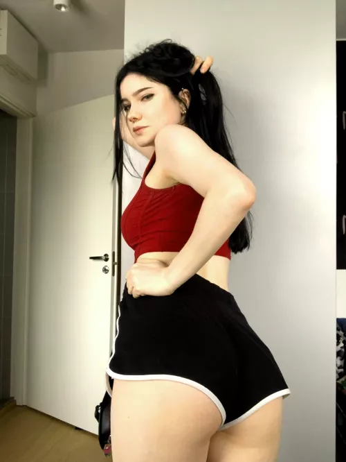 I wanna get fit now that I'm 18 and got a new pair of shorts, think the boys in my PE class will like them? by Dangerous_Girla