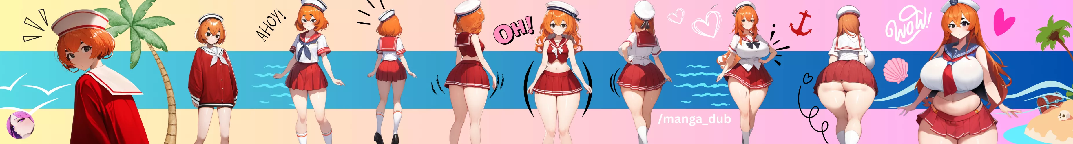 🌊I'll follow the rhythm of the sea /manga_dub by Manga_dub