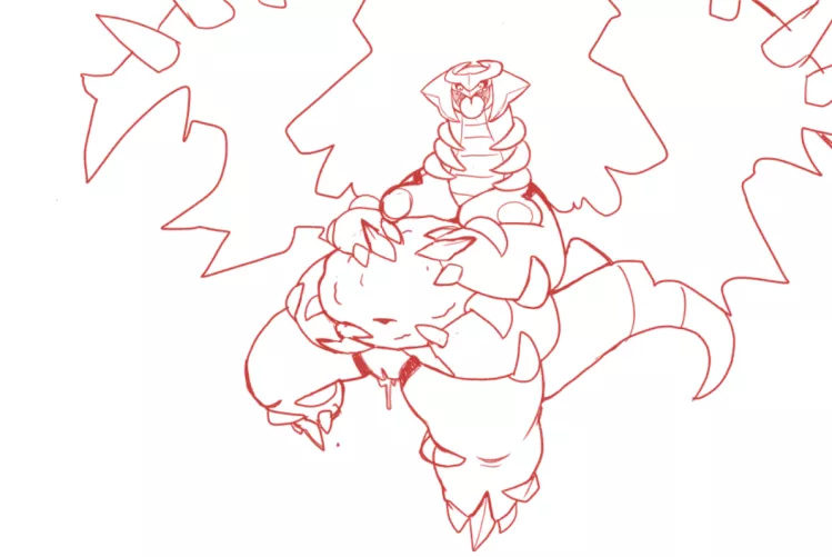 {image} Work in progress ---- (art by me) by santomago