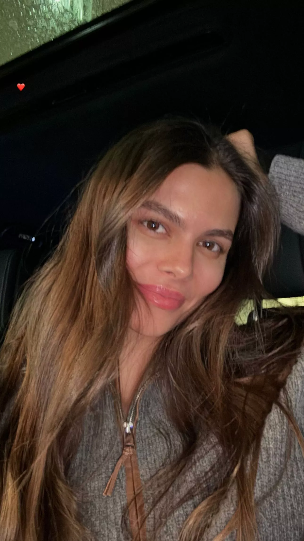 In car (IG story 12/13/2023) posted by SpecialMoistRag