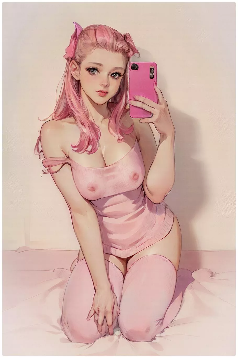 Jenn in her little nightie posted by JennsWetDreams