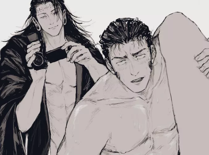 [jujutsu kaisen] making movies 🍿😩 by kkal09