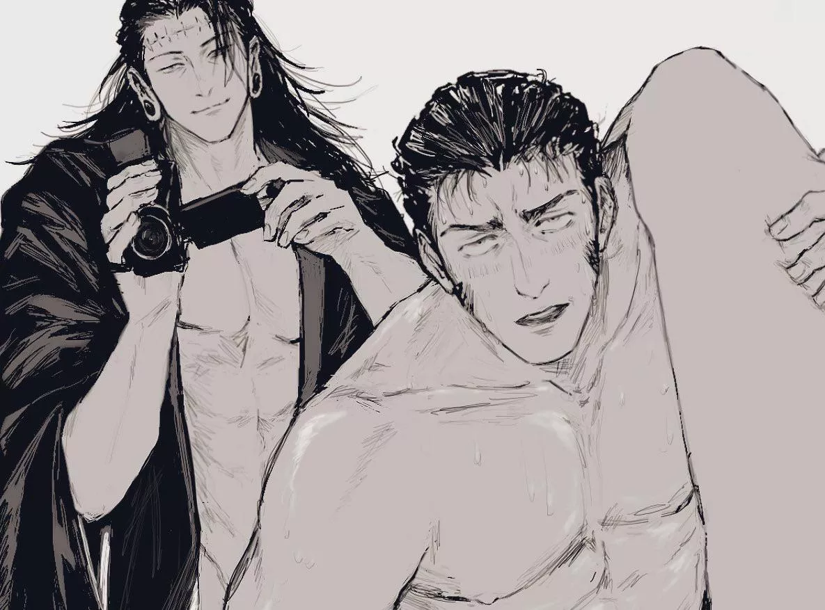 [jujutsu kaisen] making movies 🍿😩 posted by kkal09