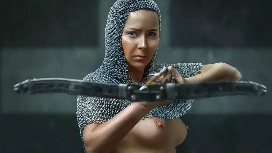 Medieval crossbow archer by digitalcitizenalpha