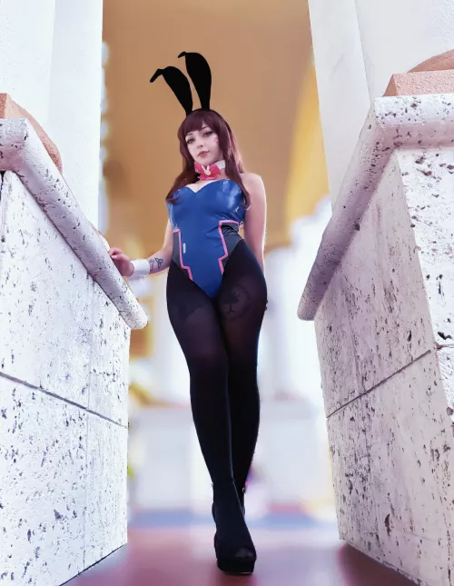 My Bunny DVa Cosplay by Playful_Range3562