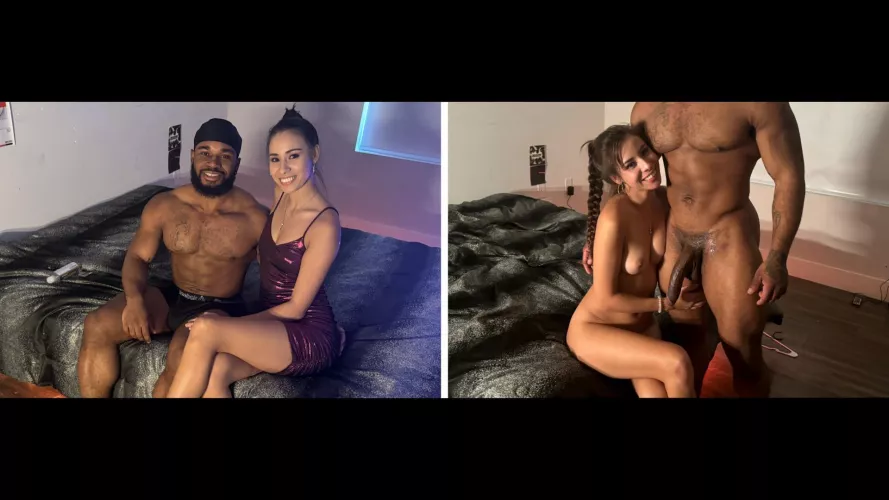 My partner took before and after pics of my latest BBC date. It was amazing! I'm so happy he introduced me into the HotWife lifestyle by YummyHoneyyy