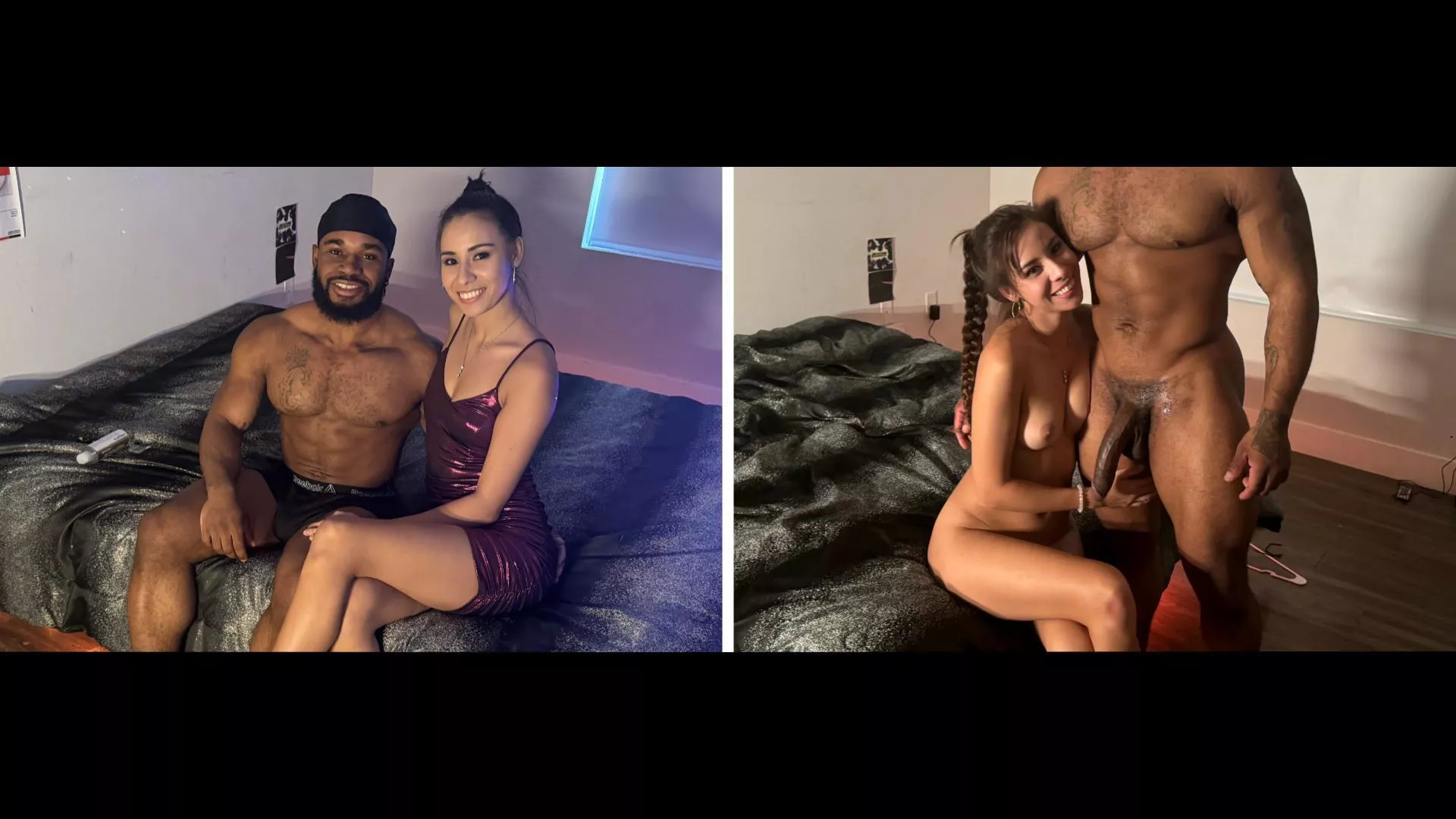 My partner took before and after pics of my latest BBC date. It was amazing! I'm so happy he introduced me into the HotWife lifestyle posted by YummyHoneyyy