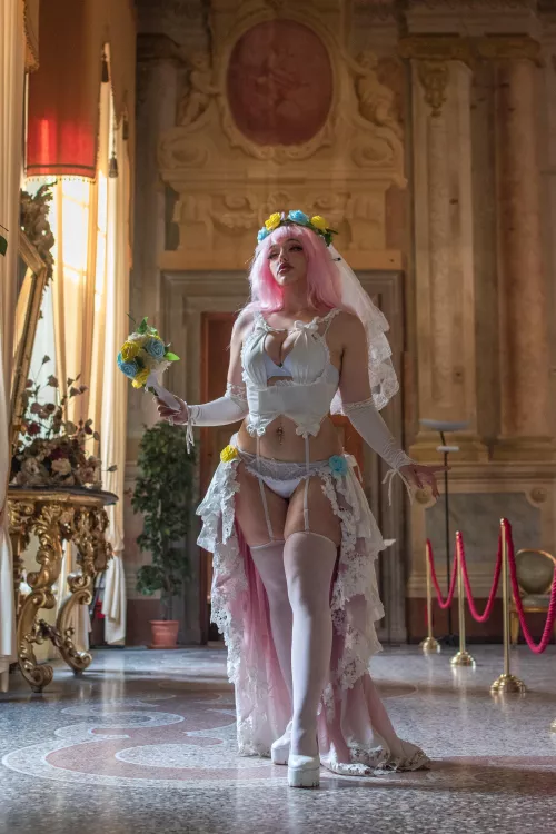 My Super Sonico bride ver. cosplay (Hanacos) by Hanacos