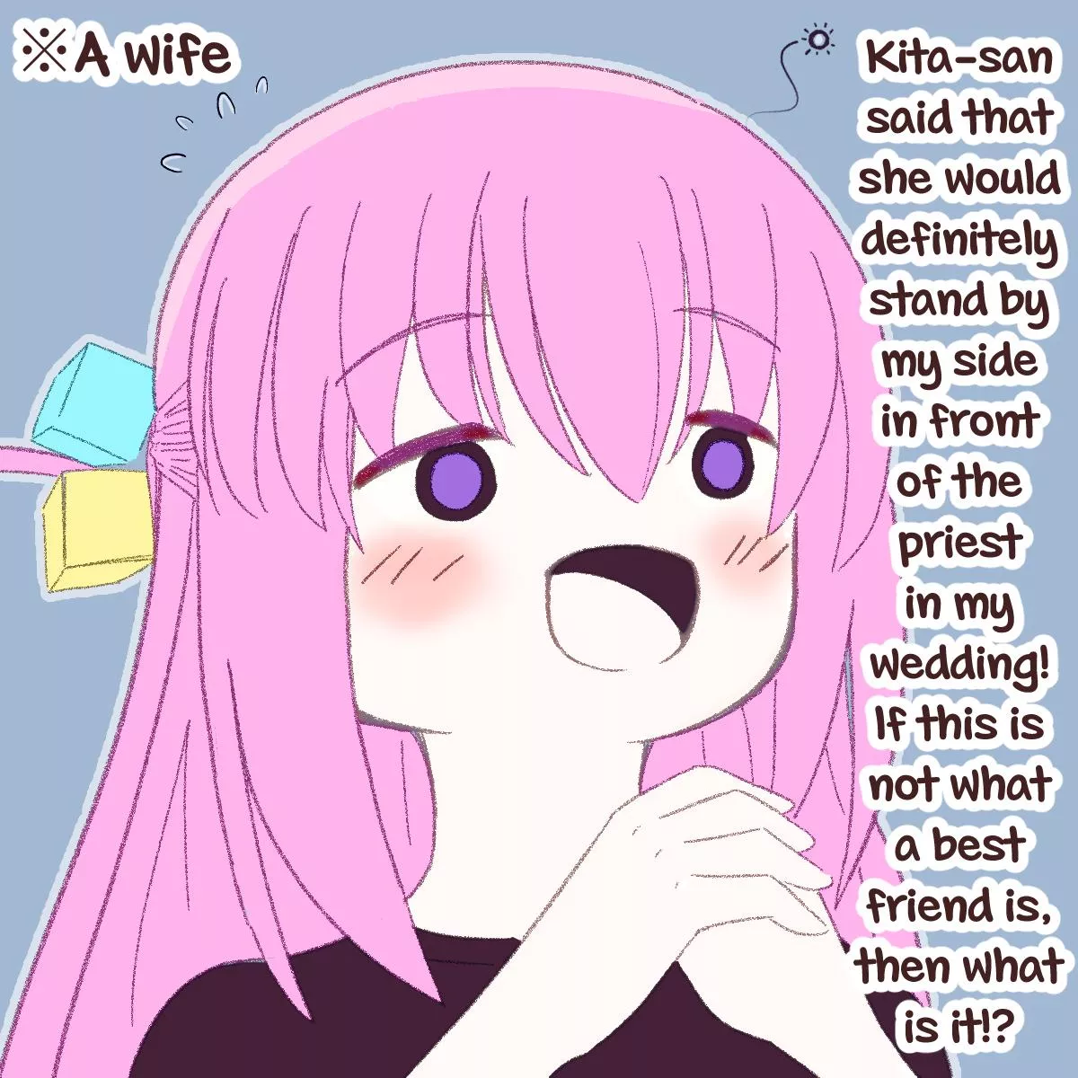 [OC] BoKita and the wedding promise. [Bocchi The Rock] posted by YurilyArt