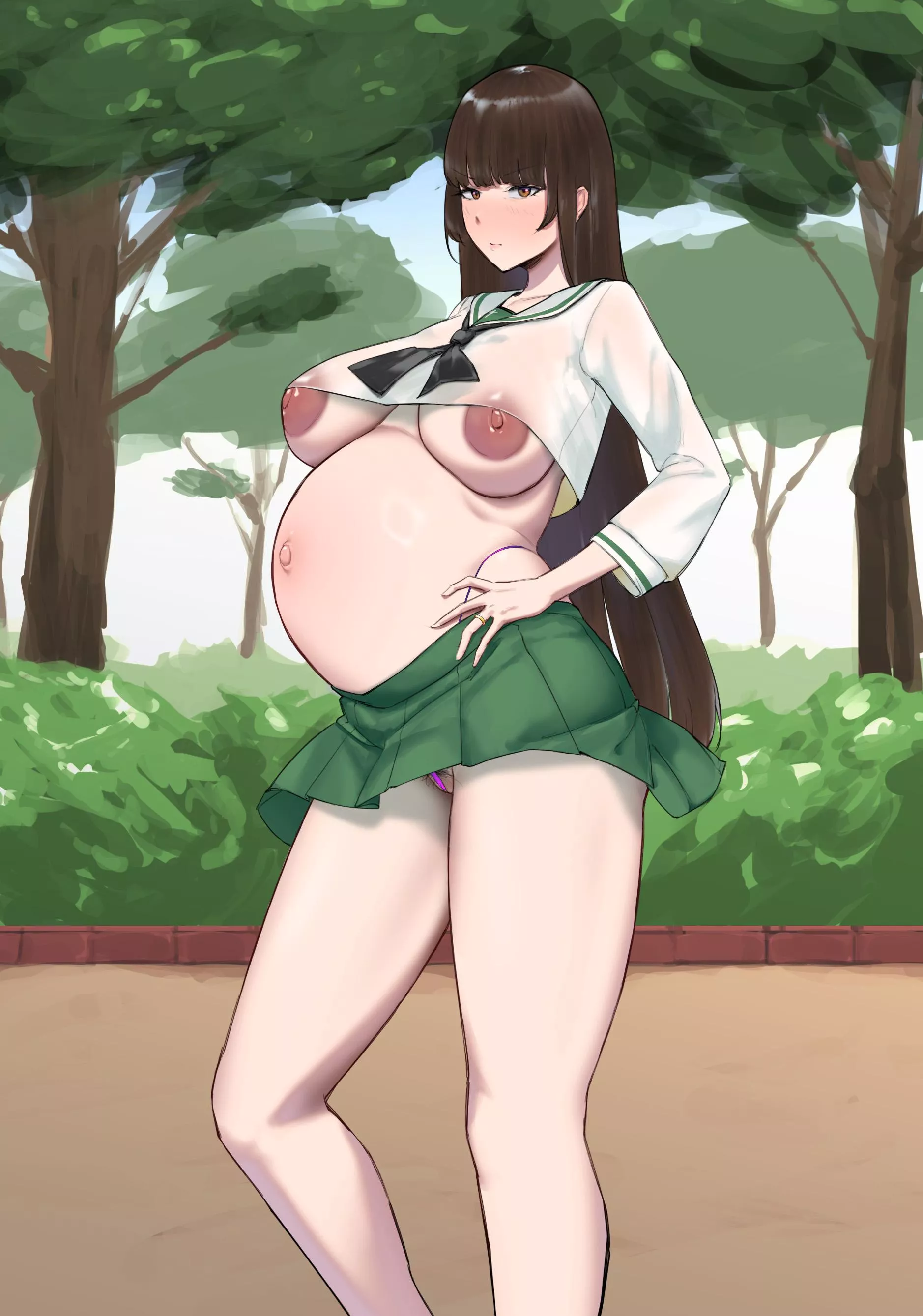 Perfect outfit for a preggo (inonice01) posted by awesome-pasam
