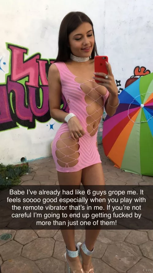 She couldn’t take any more teasing by cockcurious321