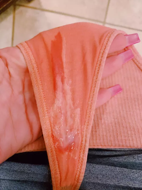 She’s Delicious when she’s leaking and sends it to me from her job by CurvedDK1