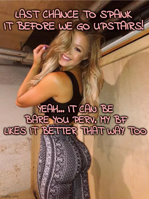 She's so proud of her butt since she started working out posted by maybebibbitt