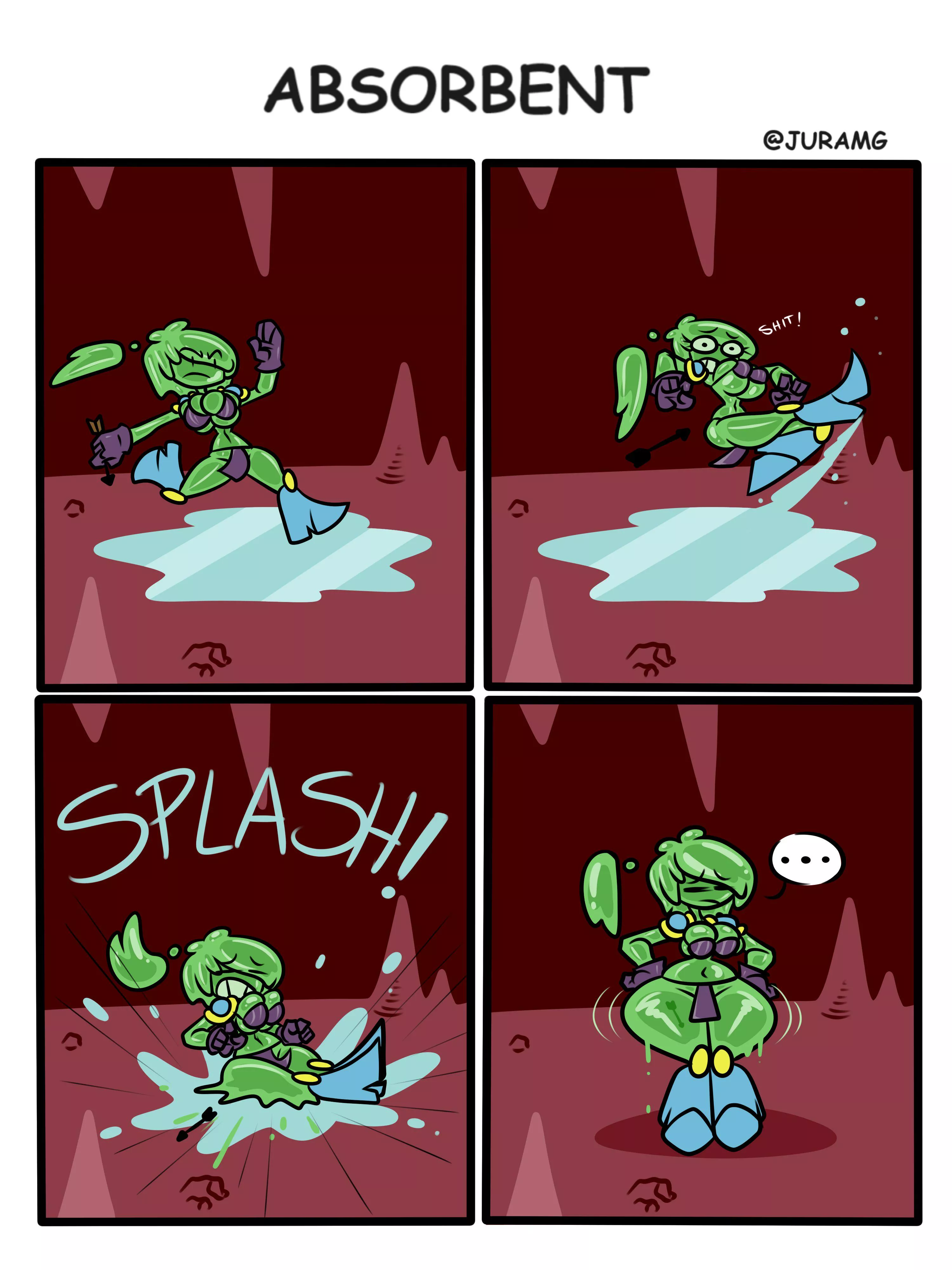 Slippery Landing posted by BoneScamper