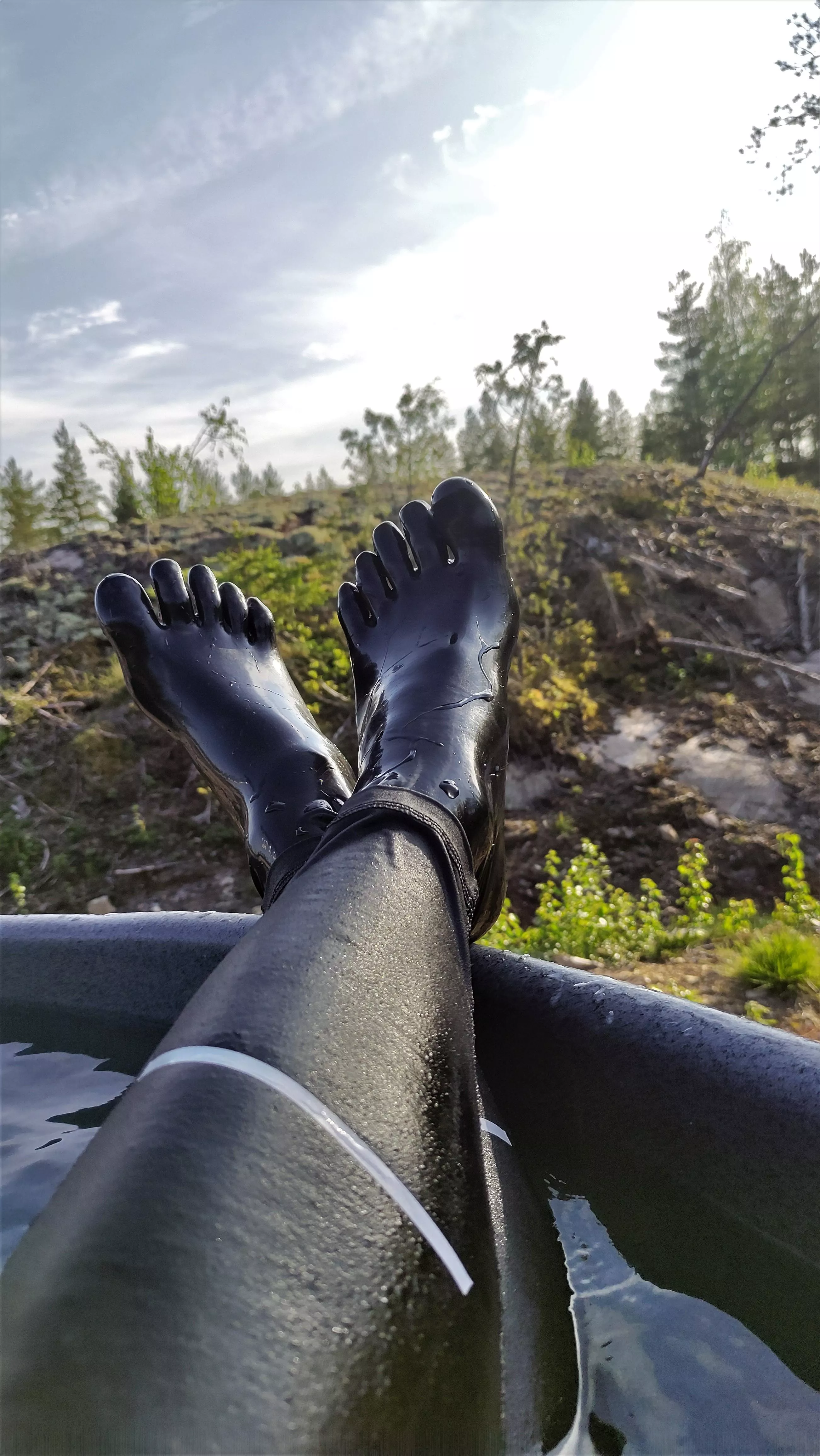 somebody told me to clean my latex.. is this the way? posted by Long-Seaworthiness38