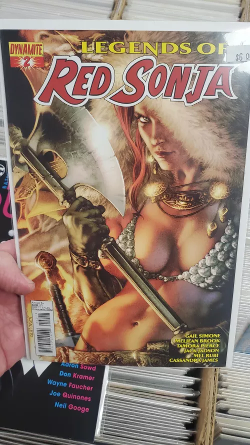 Sonja's ongoing 50+ plot [Legends of Red Sonja #2] by Thayerphotos