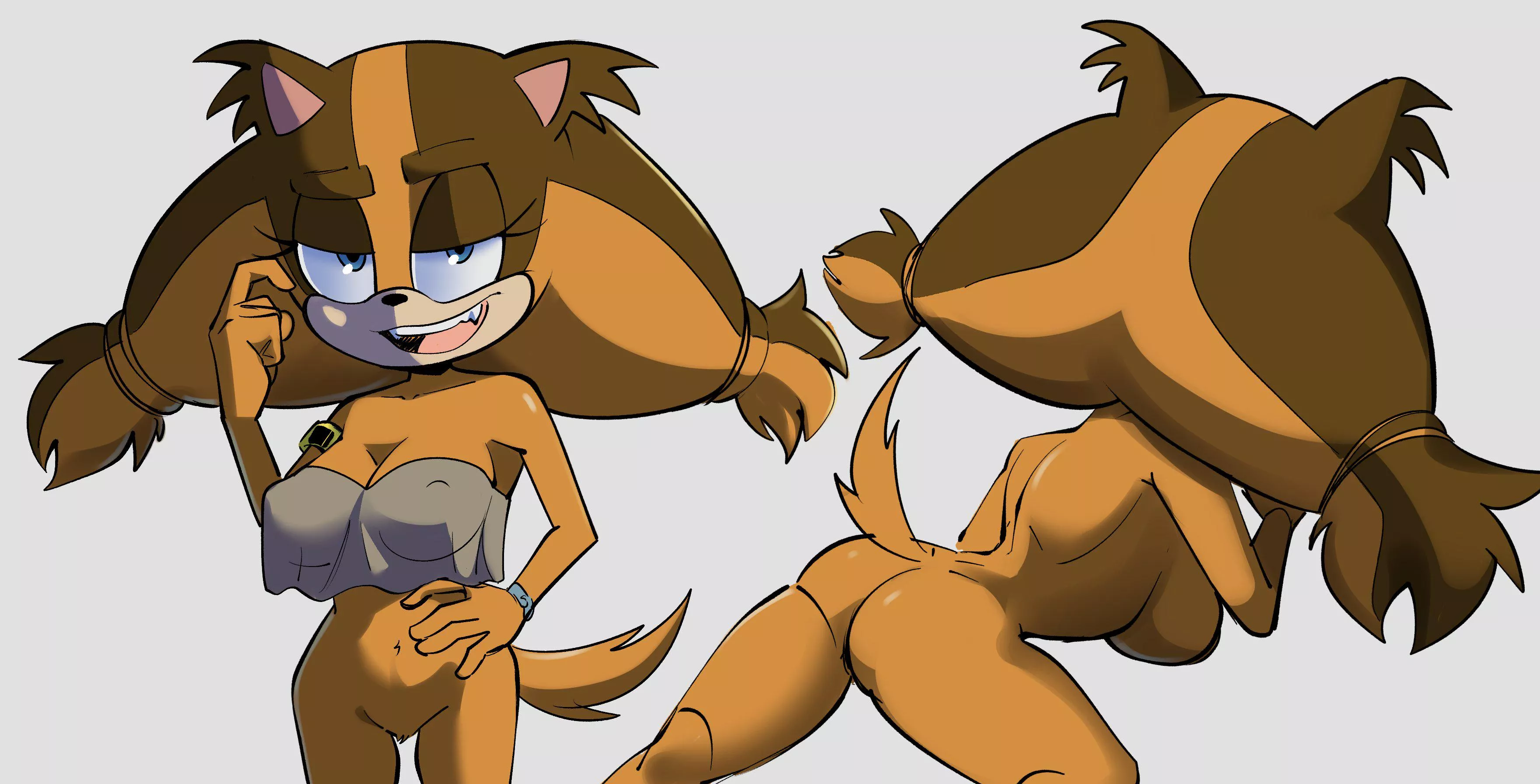 Sticks sketches (Artist:MonkeBrush) posted by White-Whiskey