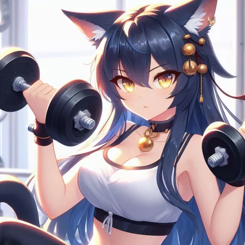 Strength Training by Pussception