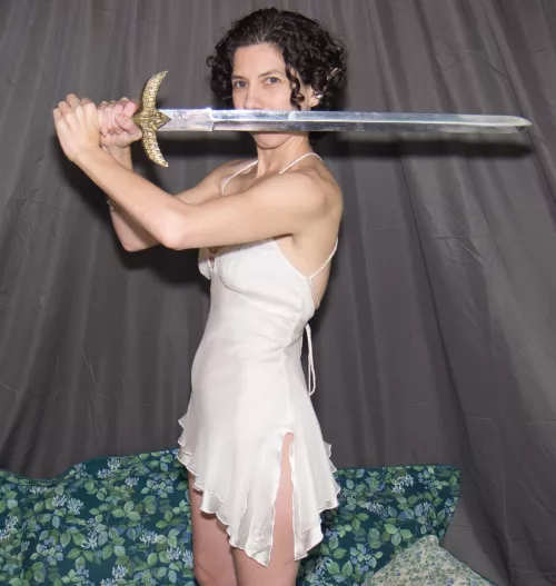 The sword is the only armor I need by AilsaBattles