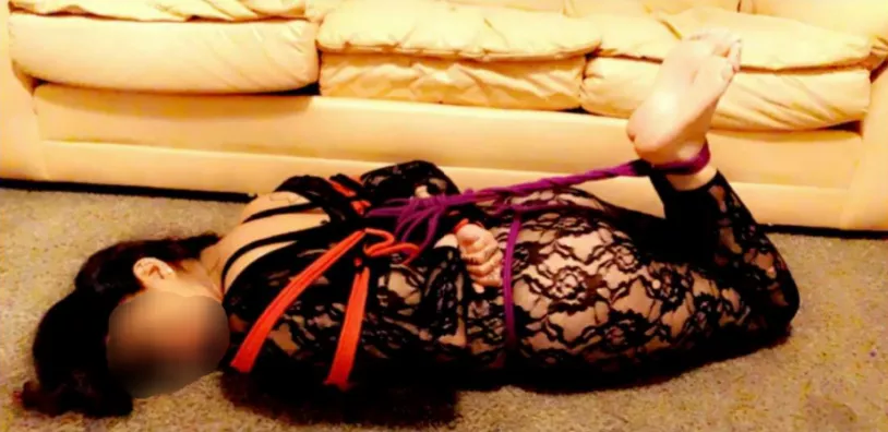 Tied up in a full body suit! This was a fun night posted by rmatt93