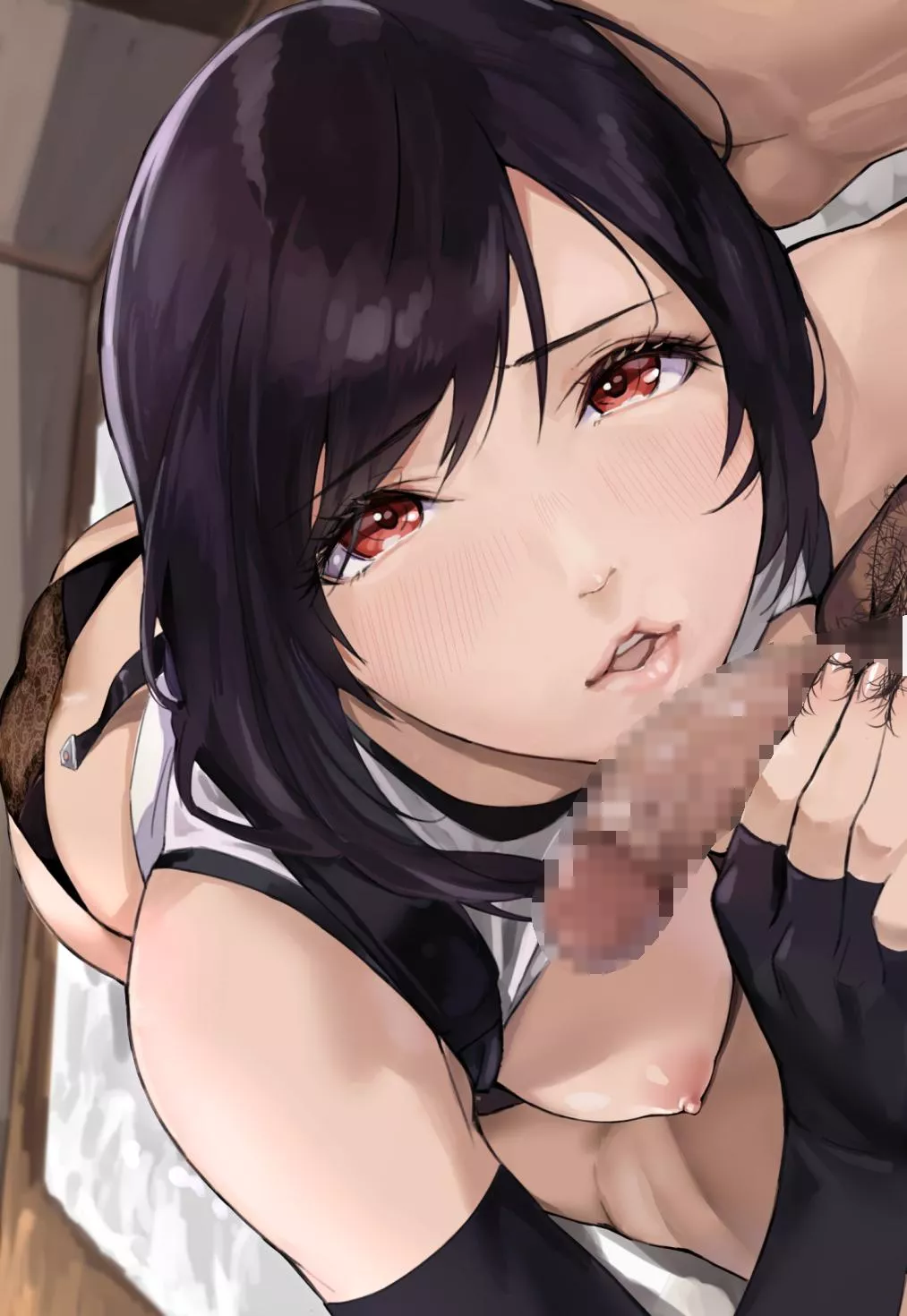 Tifa giving a blowjob (Yamaishi) [Final Fantasy] posted by thehentaisupplier