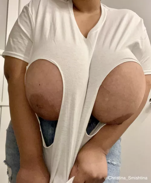 Topless, in a sense. But certainly in jeans. by Christina_Smishtina