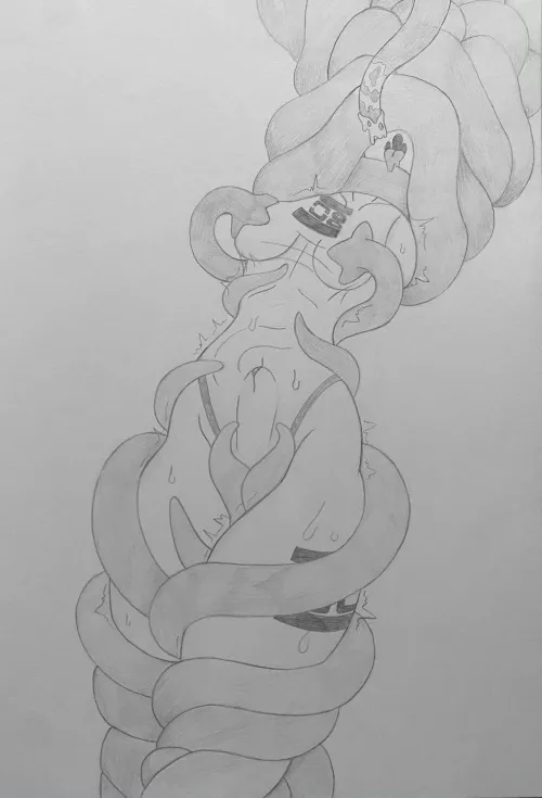 Trapped with no way out (art by me) by squid648