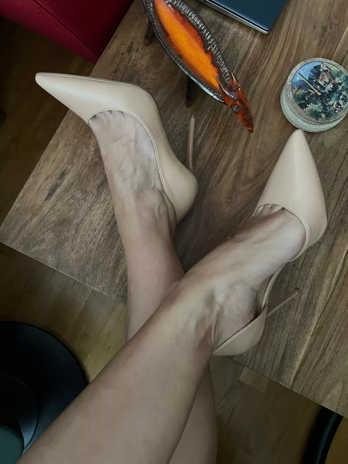 trying on my new heels OC posted by MalinaWhispers