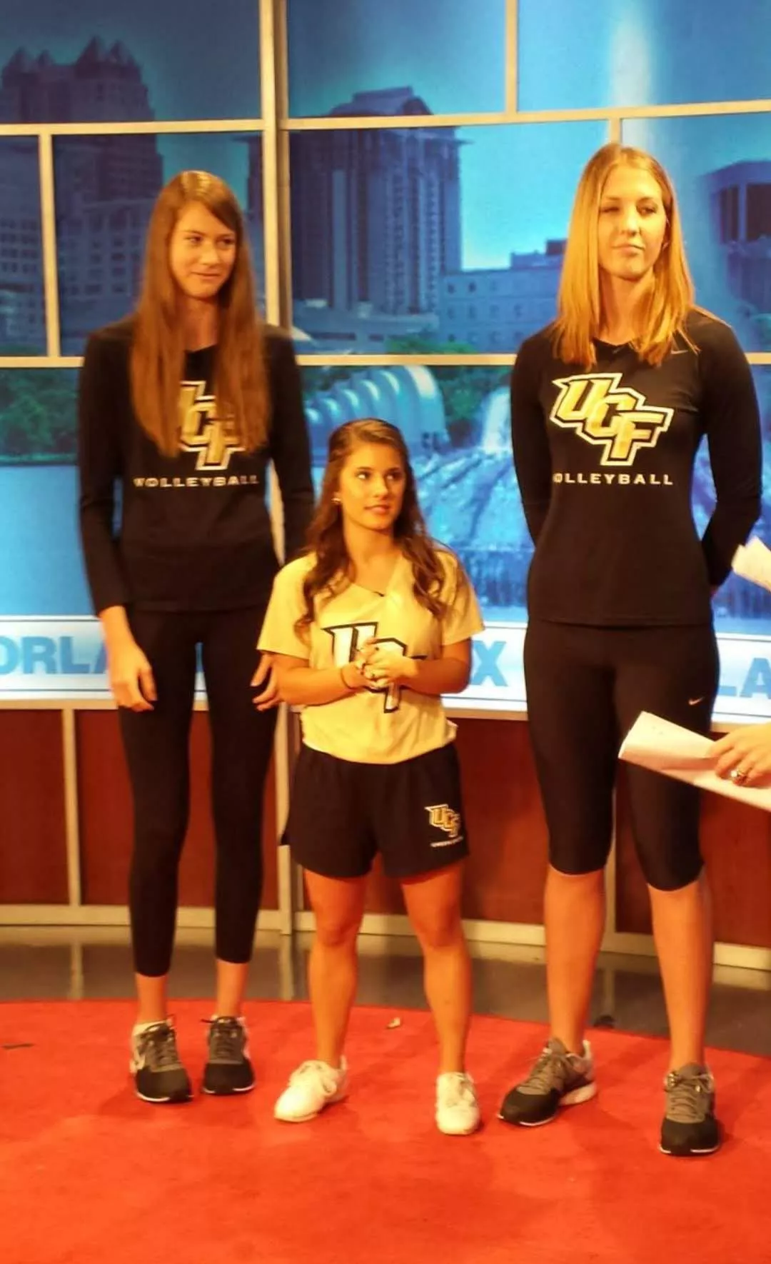 UCF Volleyball vs cheerleader posted by dbdant