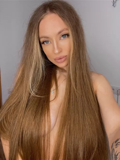 Unfortunately, I wasn't wearing panties. I can't show how long my hair is by Experienced_Iris