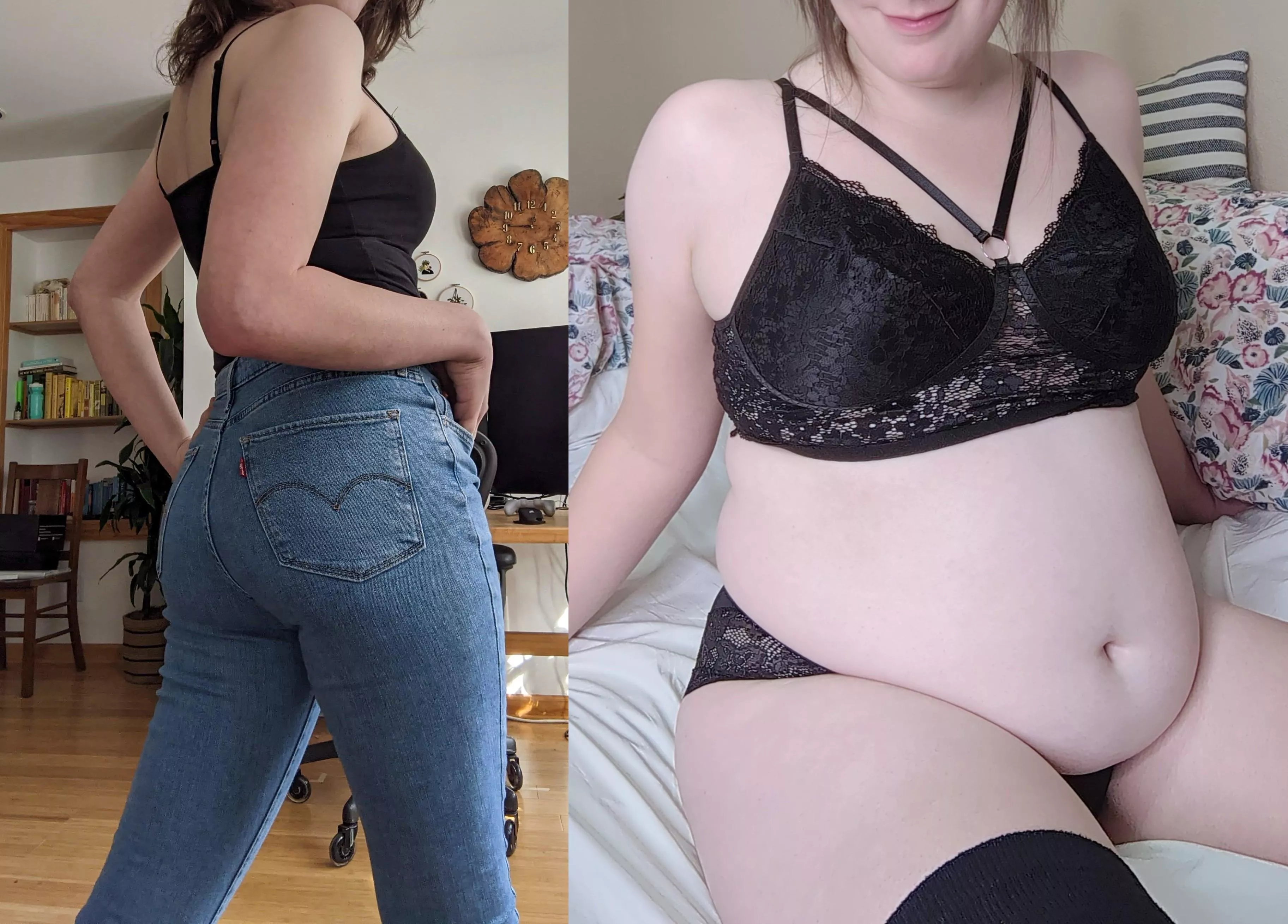 What, I've only gained like a couple pounds since then! I could easily look like that again if I tried...too bad I'd rather keep gaining😈 posted by chubbybunnytgirl